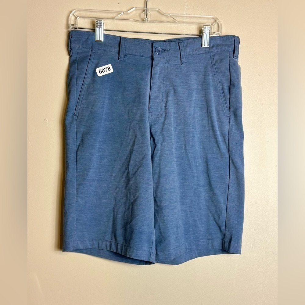 GSTR 30 shorts 14-1/2 w 11” rise 10” inseam blue preowned